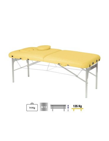 Camilla Plegable Aluminio C3911 70 x 186 cm. Respaldo T94 2