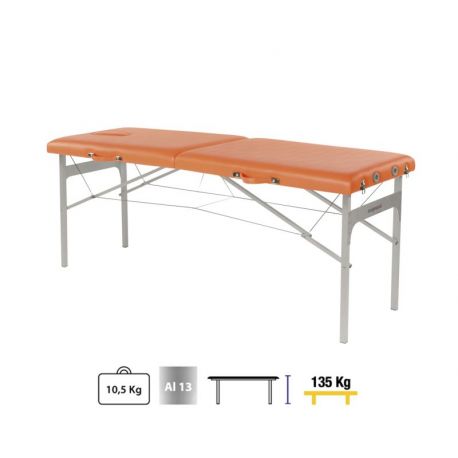 Camilla Plegable Aluminio C3412 70 x 182 cm. Respaldo T93