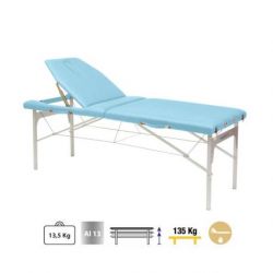 Camilla Plegable Aluminio C3414 70 x 182 cm. Respaldo T22