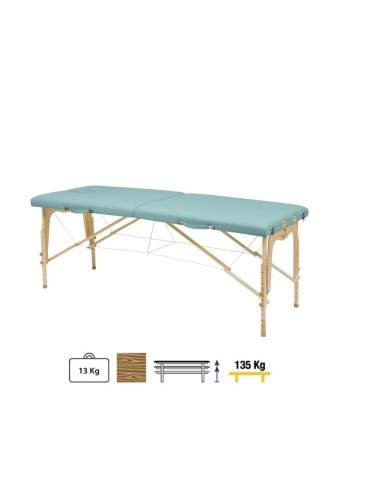 Camilla Plegable Madera C3211 70 x 192 cm. Respaldo T95 2