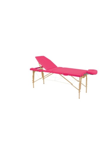 Camilla Plegable Madera C3216 70 x 182 cm. Respaldo T22 2