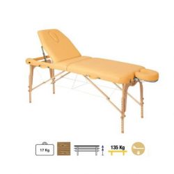 Camilla Plegable Madera C3616 70 x 186 cm. Respaldo T22