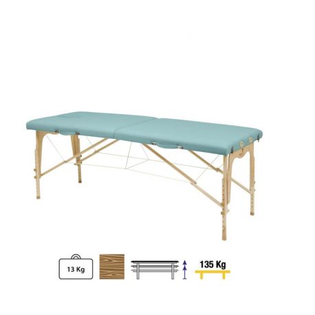 Camilla Plegable Madera C3211 70 x 182 cm. Respaldo T95