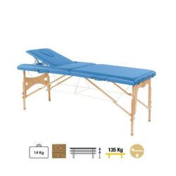 Camilla Plegable Madera C3209 70 x 192 cm. Respaldo T23