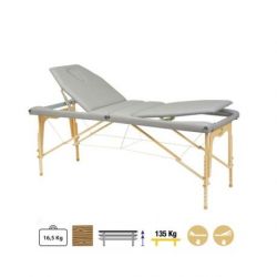 Camilla Plegable Madera C3213 70 x 182 cm. Respaldo T22