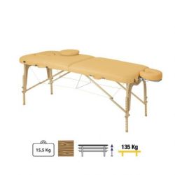 Camilla plegable madera C3608 70 x 186 cm. respaldo T94