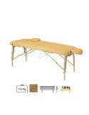 Camilla plegable madera C3608 70 x 186 cm. respaldo T95