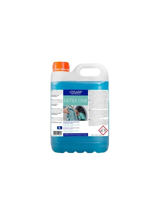 Detex One 5L. (Detergente líquido lavadora.Humectante)