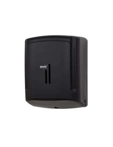 Dispensador Toalla Zig-Zag Negro Mate