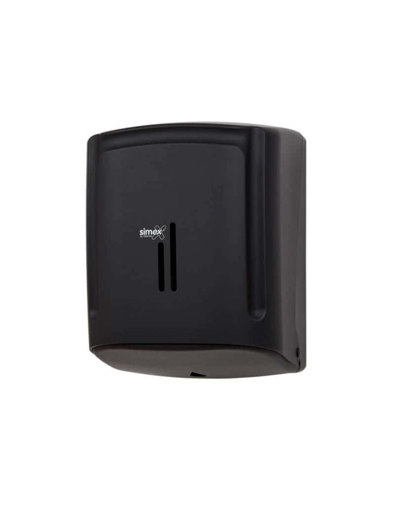 Dispensador Toalla Zig-Zag Negro Mate
