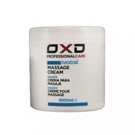 Crema de masajes neutra OXD Profesional Care, 1000 ml