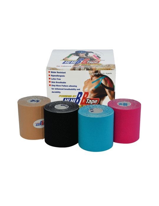 Vendaje kinesiológico BB Tape, 5 cm x 5 m. / rollo
