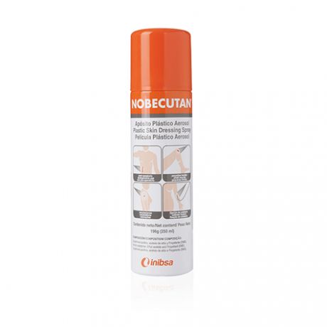 Nobecutan aposito plastico aerosol, 250 ml.