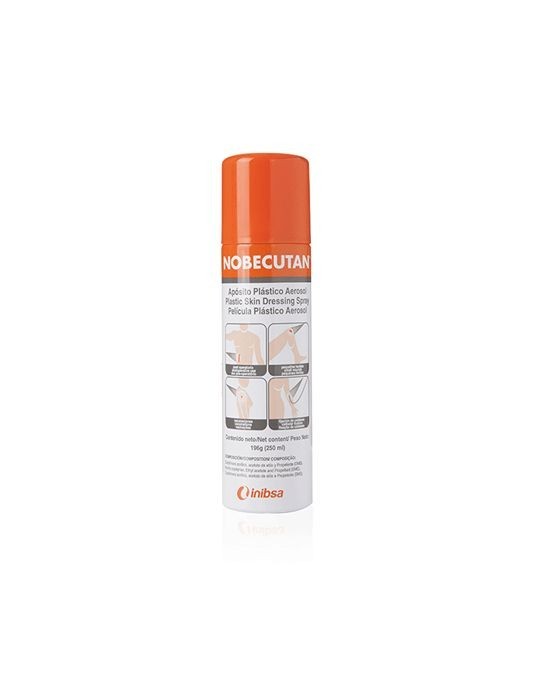Nobecutan aposito plastico aerosol, 250 ml.