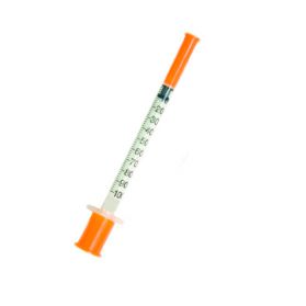 Jeringa Insulina 1 ml s/aguja, Caja 120 Unid.