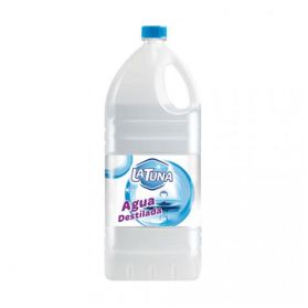 La Tuna Agua Destilada, Garrafa 5 L.