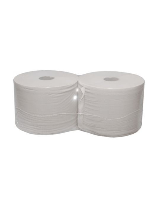 Bobina Papel Industrial 2 Capas, Tipo Gasolinera, Pack 2 Unid.