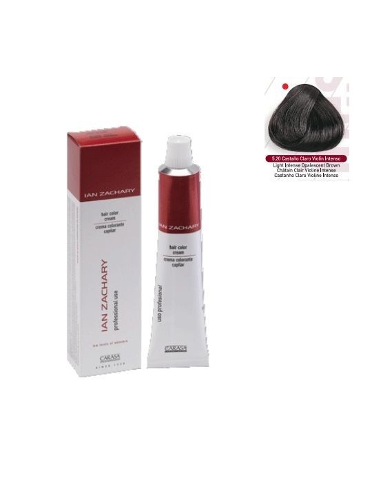 Ian Zachary Tinte Profesional Nº 5.20 Castaño Claro Violin Intenso 100 ml.
