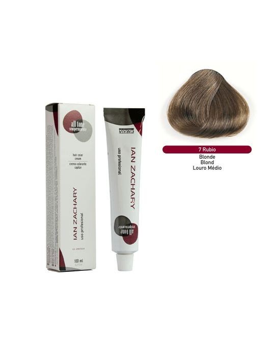 Ian Zachary Coloración s/amoniaco Nº 7 Rubio 100 ml.