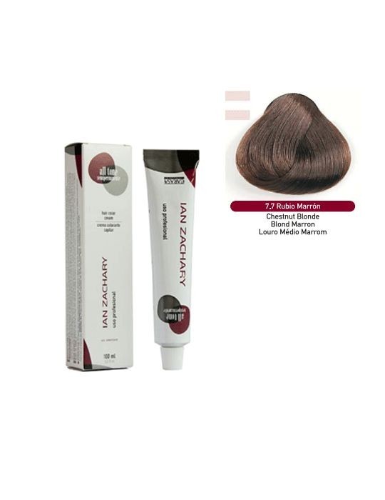 Ian Zachary Coloración s/amoniaco Nº 7.43 Rubio Cobrizo Dorado 100 ml.