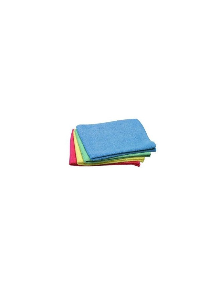 Bayeta Multiusos Microfibra Extra, 12 Unid. ( Azul, Verde, Roja, Amarilla )