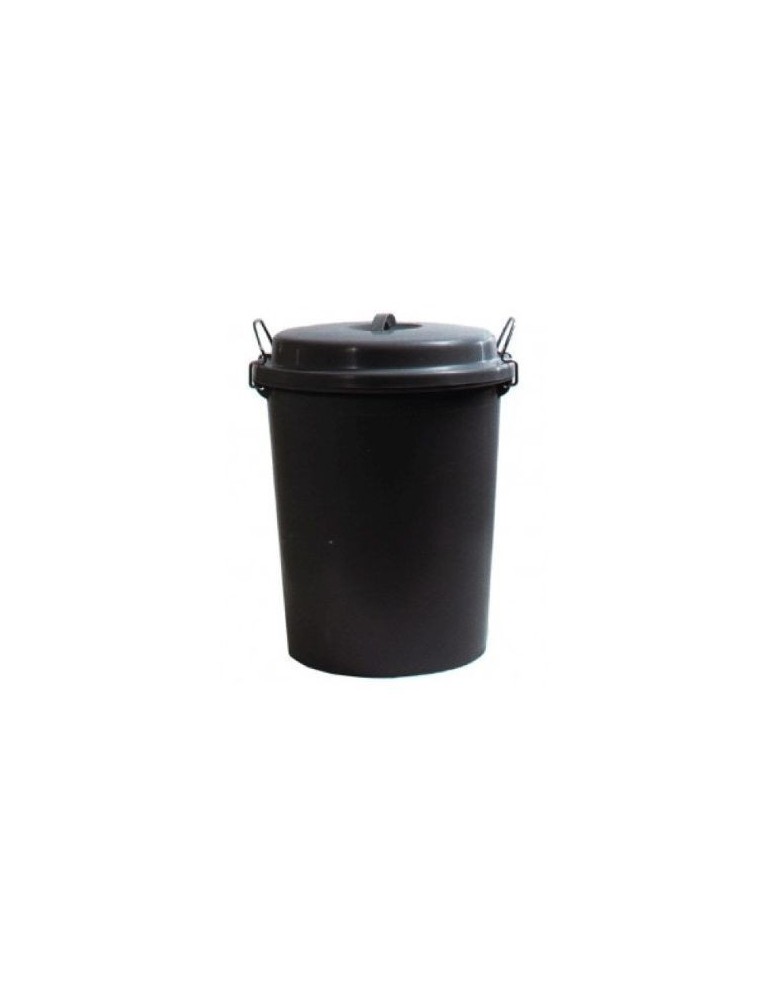 Cubo de Basura Negro SIN Tapa 100 L.