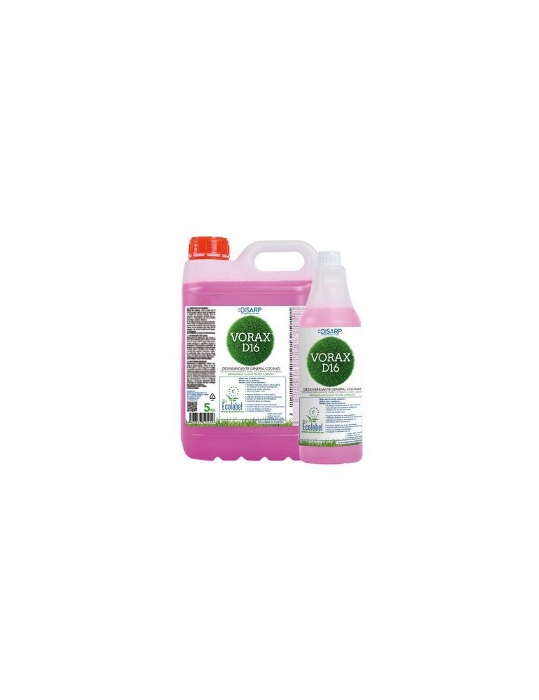 Vorax D-16 ECOLABEL Eco Z desengrasante Multiusos 12 X 500 ml