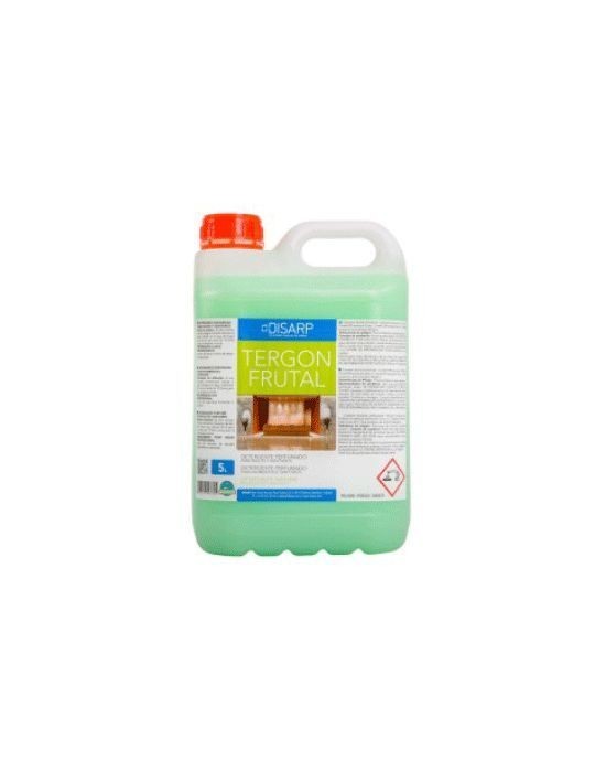Tergon Frutal 5 L. ( limpiador suelos neutro, altamente perfumado )