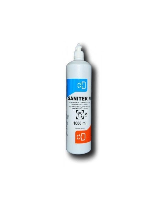 Saniter M 1.000 ml.- Caja 9 unid. ( elimina cal e incrustaciones en los sanitarios )