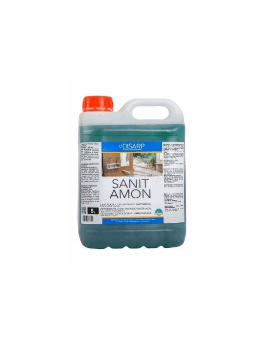 Sanit Amon 5 L. Detergente Sanitarios y Suelos.