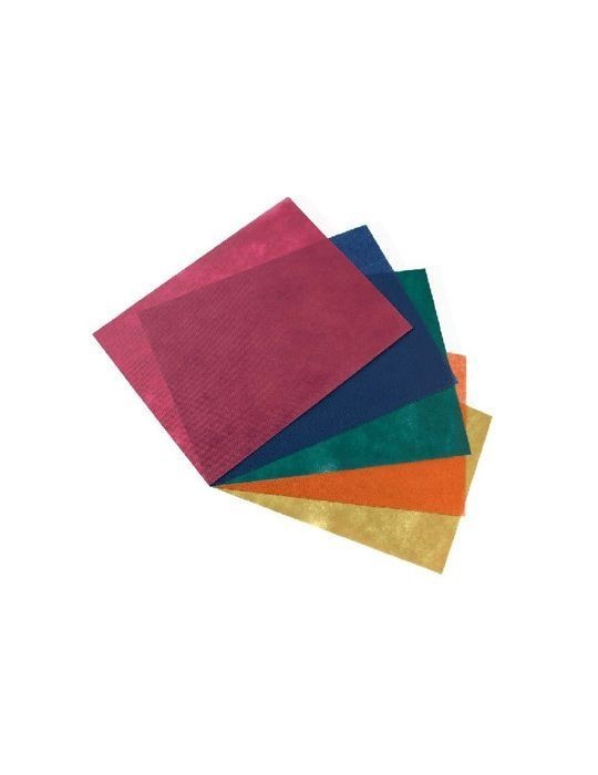 Mantel Celulosa 1x1, 48 grs. Varios Colores, Caja 300 unid.