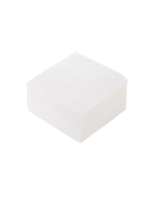 Servilleta 20x20 Punta - Punta Blanca. Caja 32 paquetes 20 Unid.