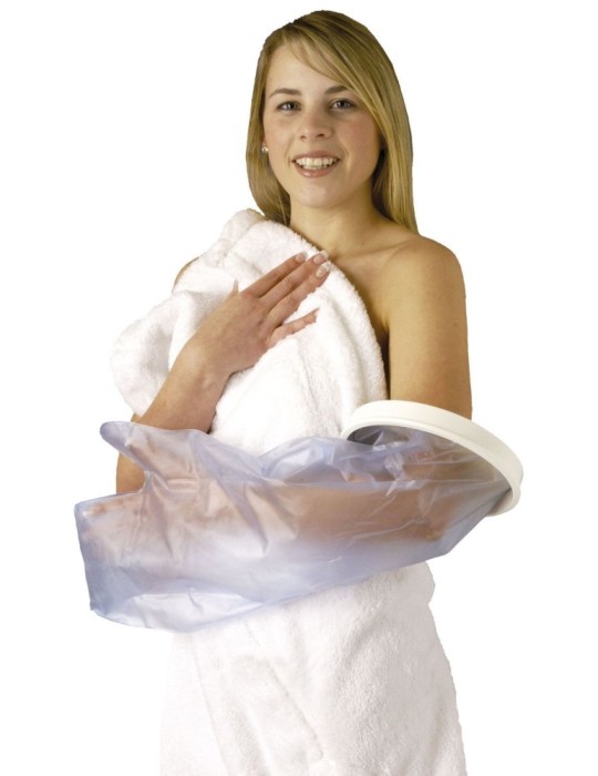 Cubre escayolas sencillos y cómodos de antebrazo para adultos, longitud 560 mm.