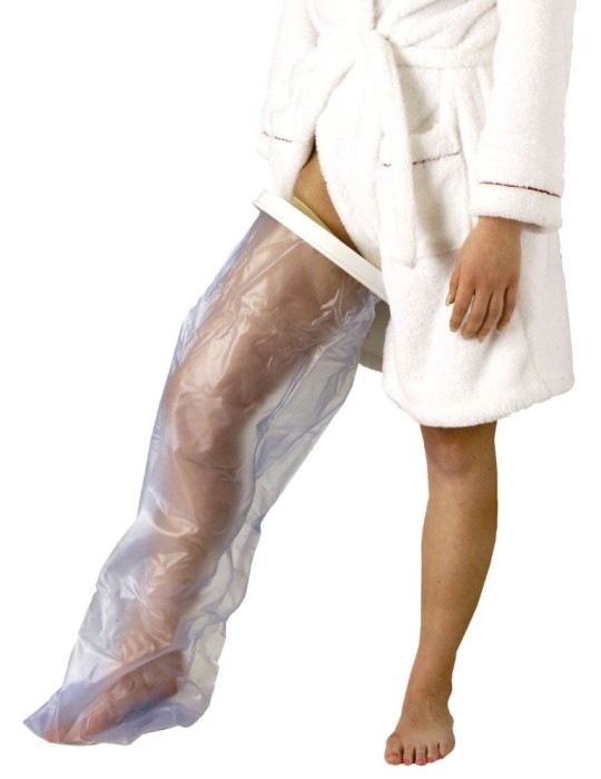 Cubre escayolas sencillos y cómodos de pierna y muslo para niños, longitud 780 mm.