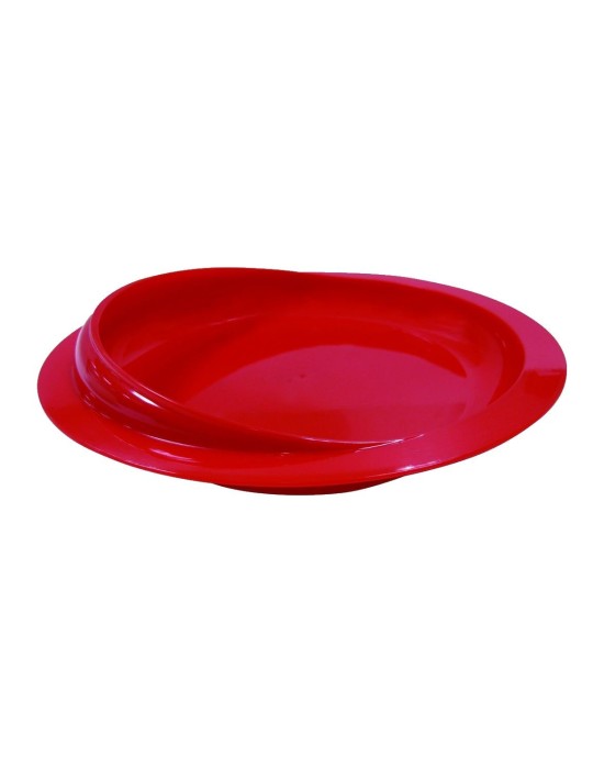 Plato de borde alto y ventosa de fijación