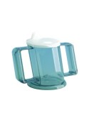 Taza Handycup con tapa. Verde