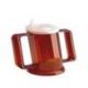 Taza Handycup con tapa. Rojo