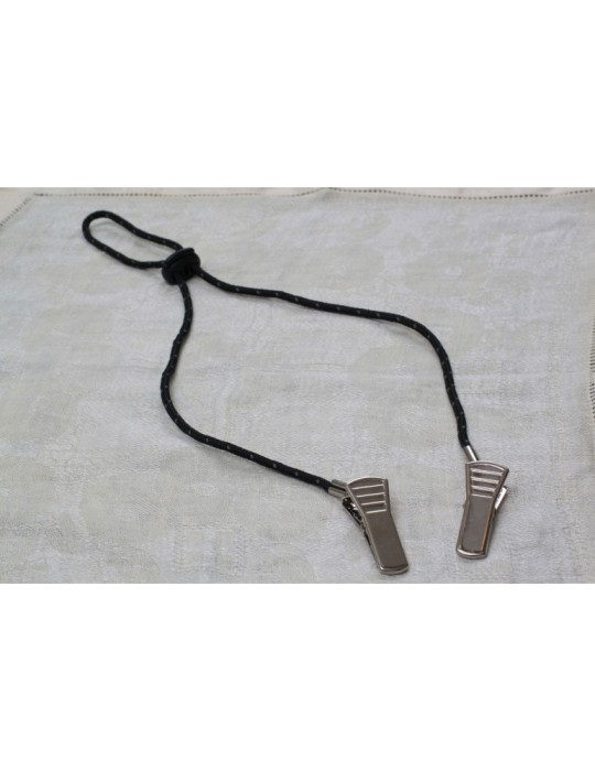 Pinzas sujeta baberos/servilletas Able2. Nylon