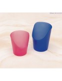 Vaso flexible para medicación color azul