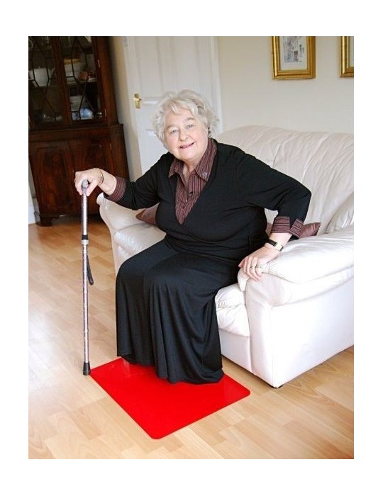 Alfombrilla anti-deslizante Able2 rojo