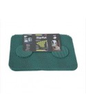 Conjunto mantel indivual y posavasos anti-deslizante StayPut verde
