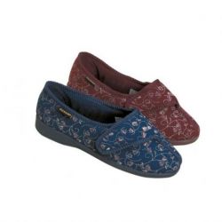 Zapatillas cómodas y antideslizantes femeninas Carmen Bluebell, num 36. Azul