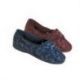 Zapatillas cómodas y antideslizantes femeninas Carmen Bluebell, num 40. Azul