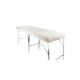 Sabanilla Ajustable de tergal blanca 187x68 cm