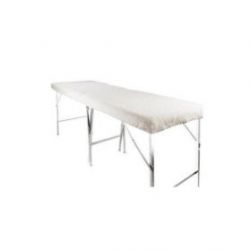 Sabanilla Ajustable de tergal blanca 187x68 cm