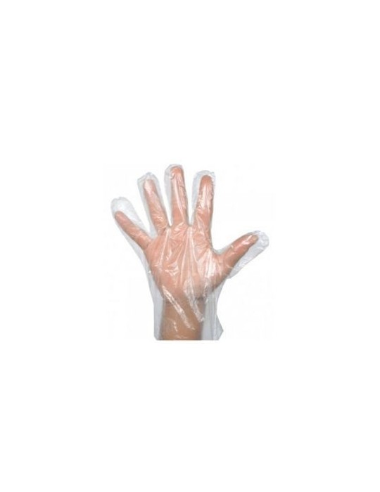 Guantes plástico,bolsa 100 und