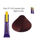 OFERTA - Tinte Salerm Visón 5,65 Castaño Claro Rojizo Caoba 75ml