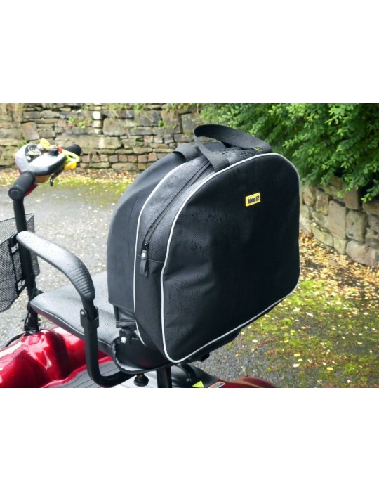 Bolsa para respaldo de scooter gris