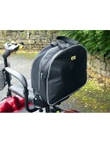Bolsa para respaldo de scooter gris