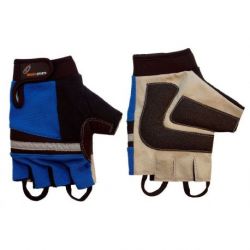 Guantes Revara Sport para sillas de ruedas. Azul S